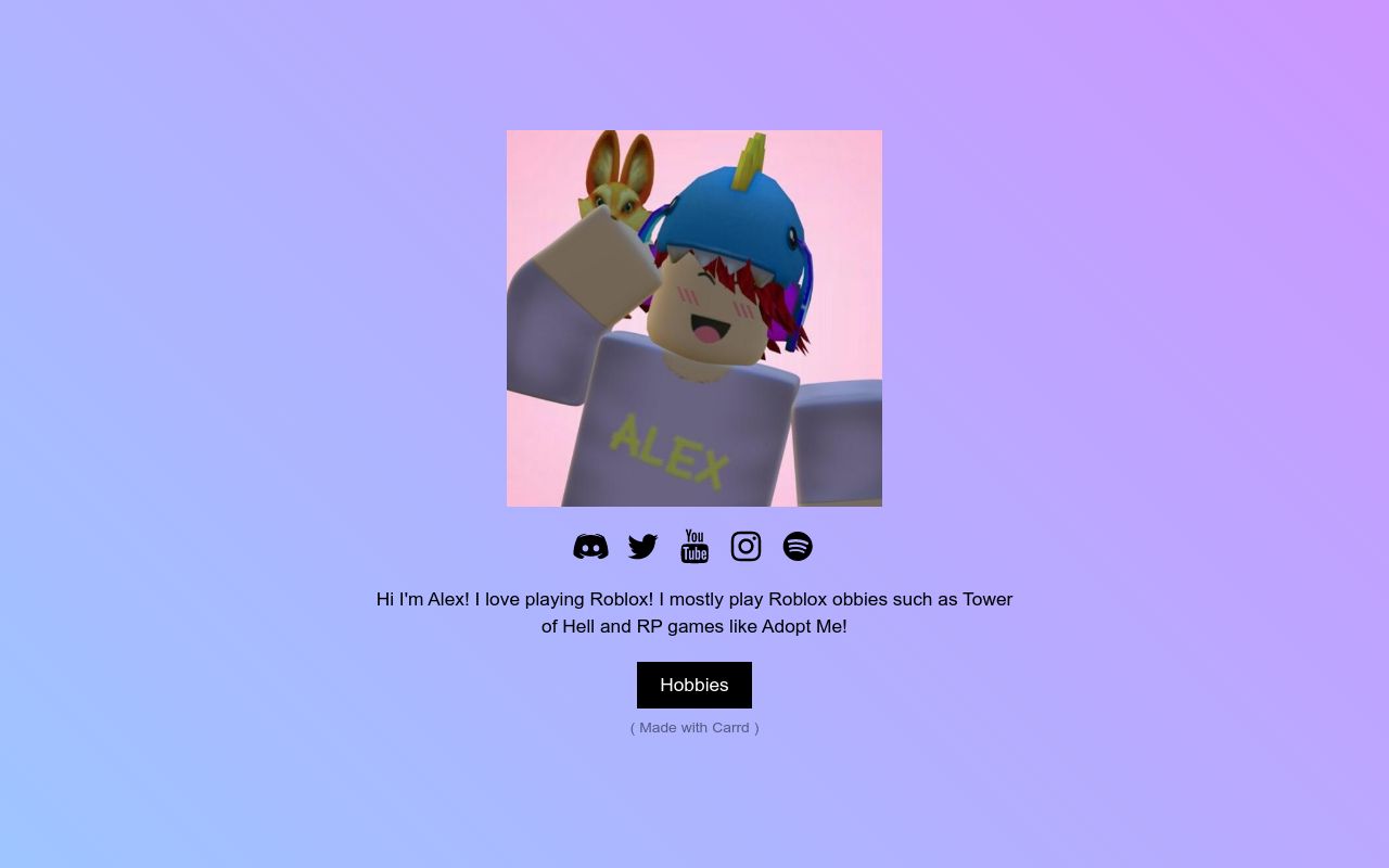 Alqqs - alex's roblox character